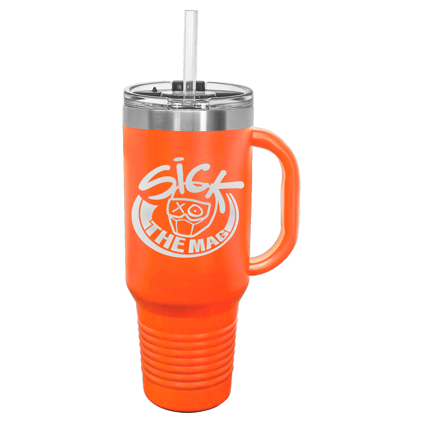 Stainless Steel Tumbler w/ Straw 40oz
