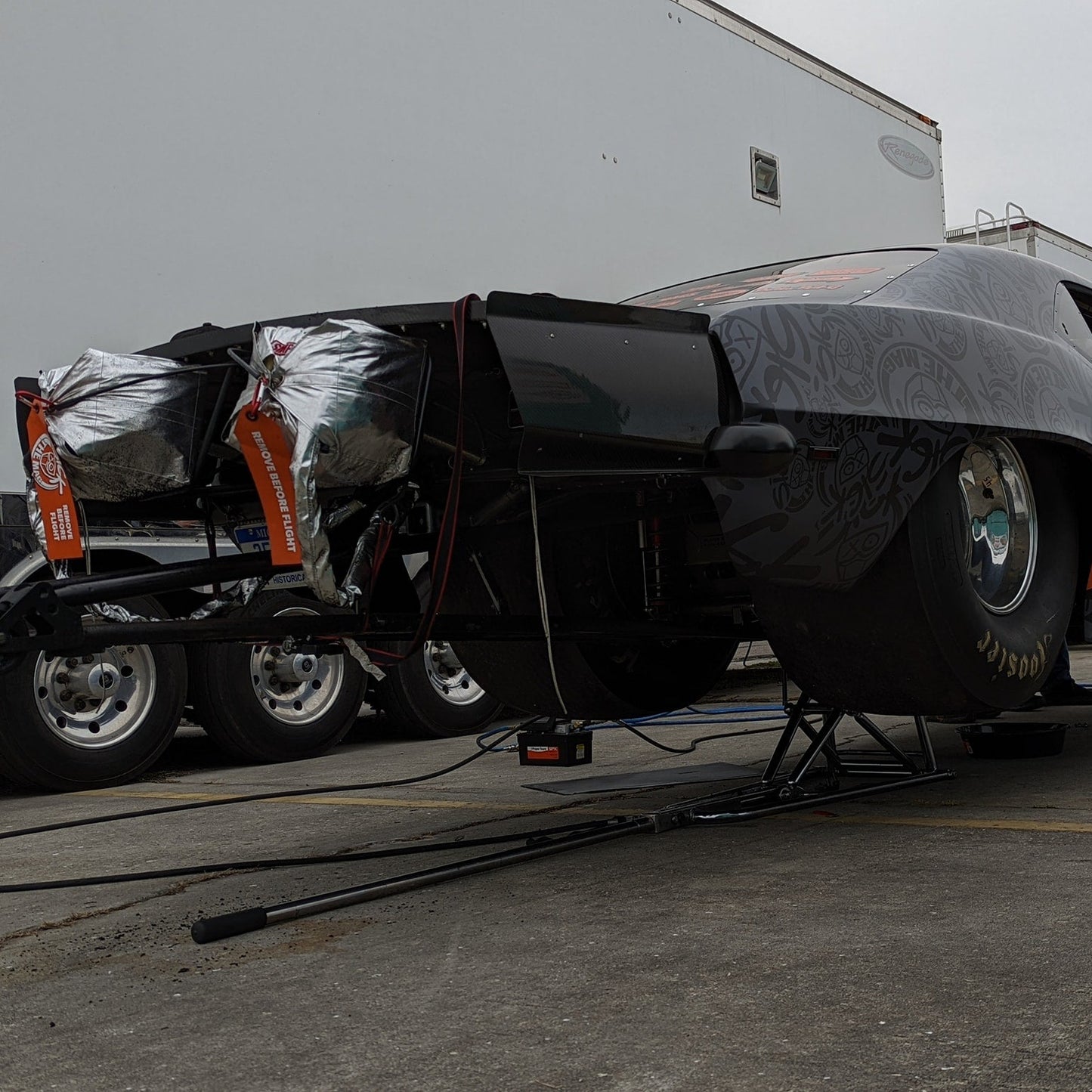 Sick The Mag Parachute Flag