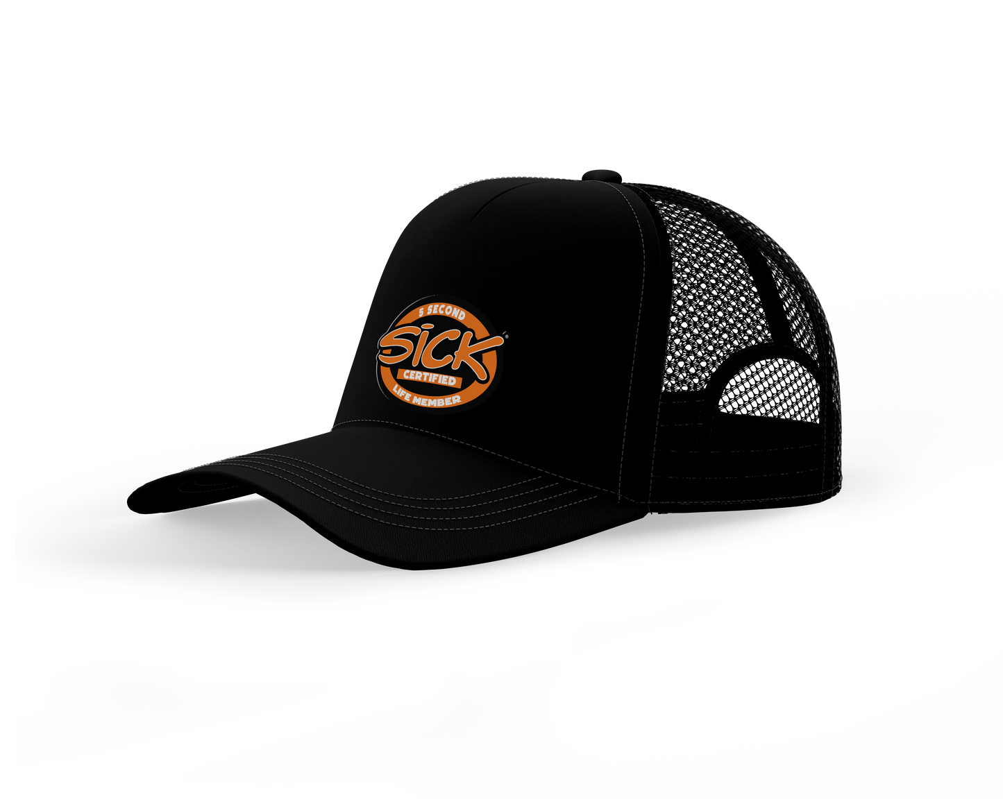 5 Second Sick Certified Life Member Hat