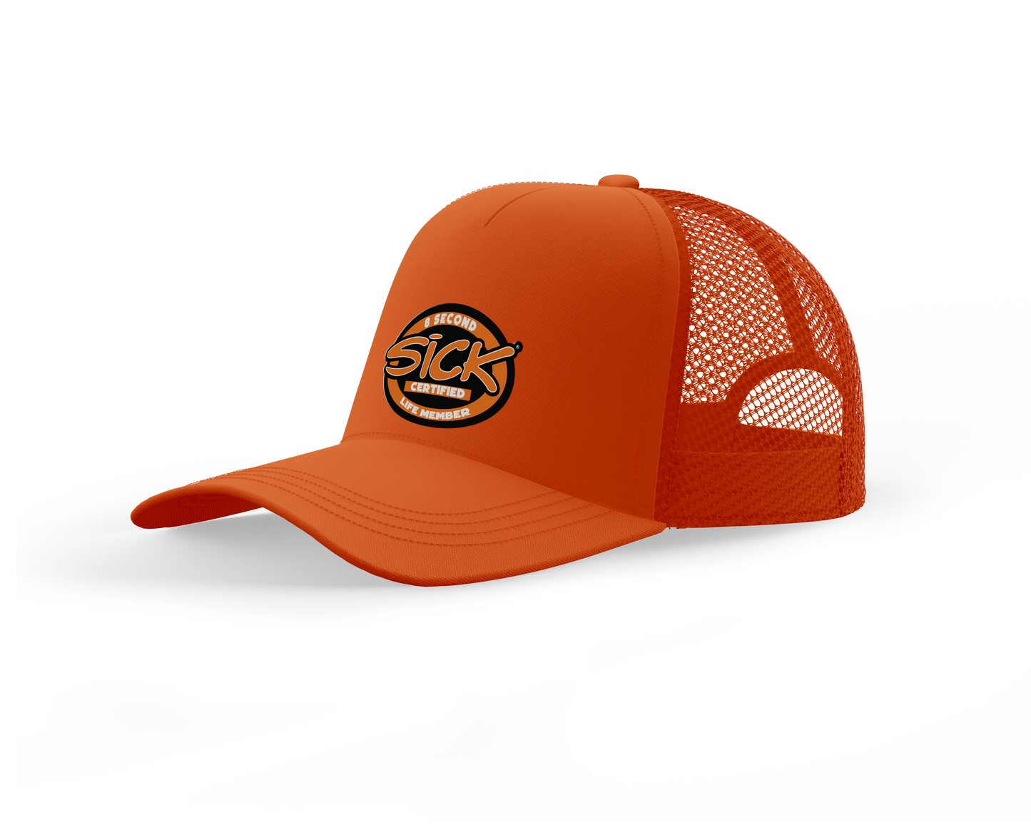 8 Second Sick Certified Life Member Hat