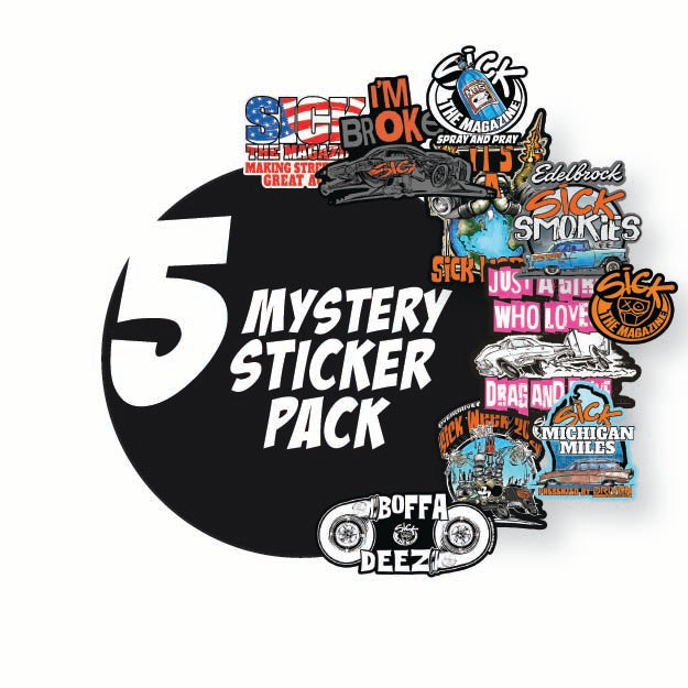 5 Mystery Sticker Pack!