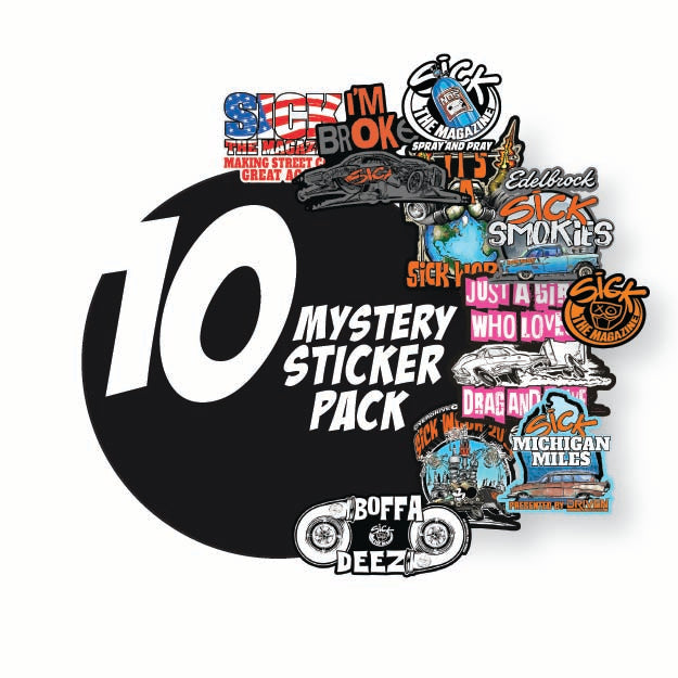 10 Mystery Sticker Pack!