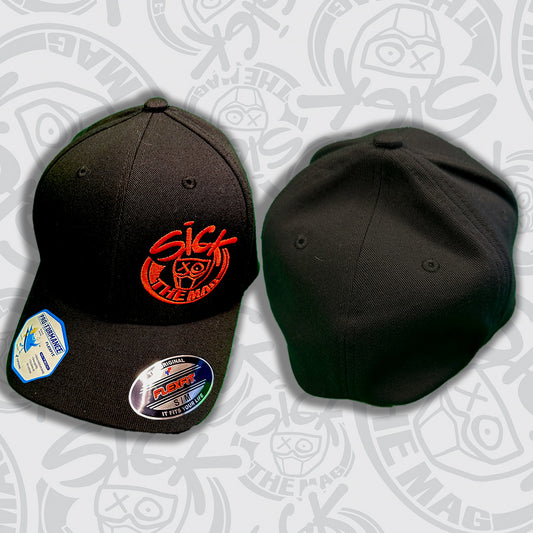 Sick The Mag Flex Fit Hat, front and back view