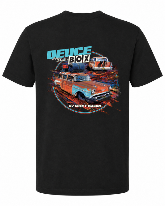 Deuce Box 2026 black t-shirt reverse view