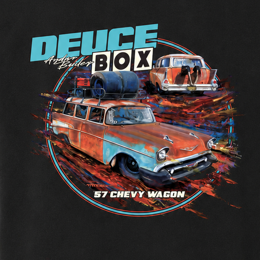 Deuce Box 2026 black t-shirt reverse view