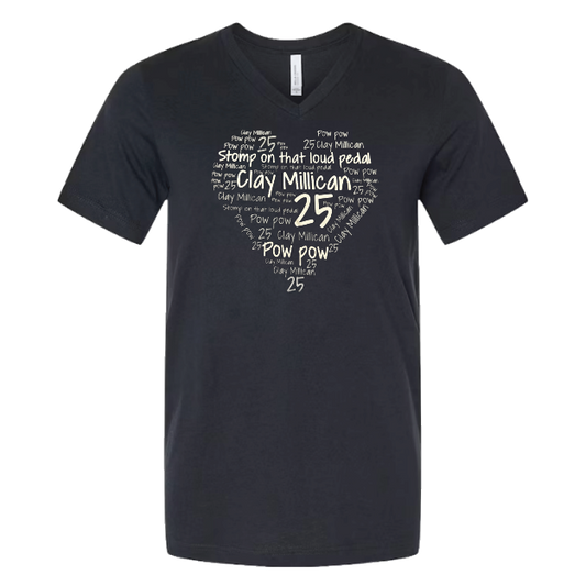 Clay Millican Women's V-Neck Shirt (LIMITED STOCK)