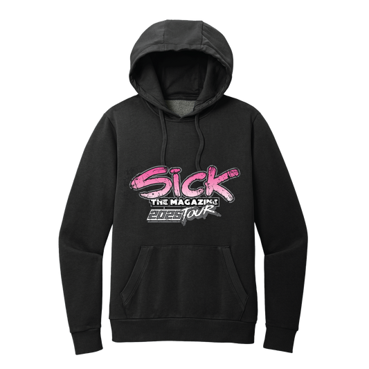 Sick Tour 2025 Hoodie Orange & Pink