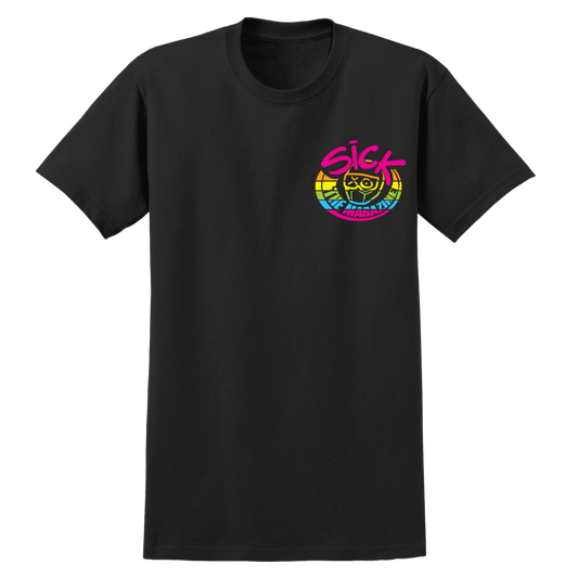 80's Sick The Mag T-Shirt (Neon), front