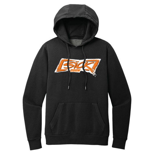 Hardest Vacation Hoodie, front