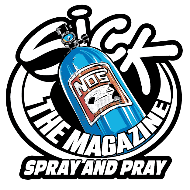 NOS Spray and Pray Sticker