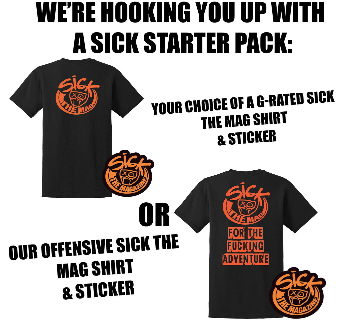 SICK The Mag T-Shirt 2-Pack