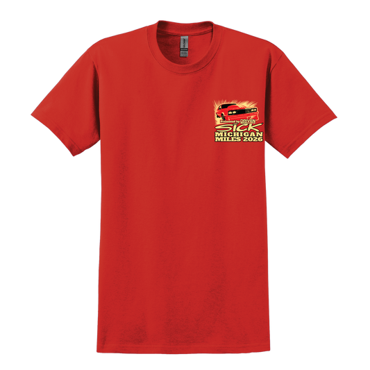 Sick Michigan Miles 2026 Day Two, Northern Michigan Dragway Daily Track Shirt