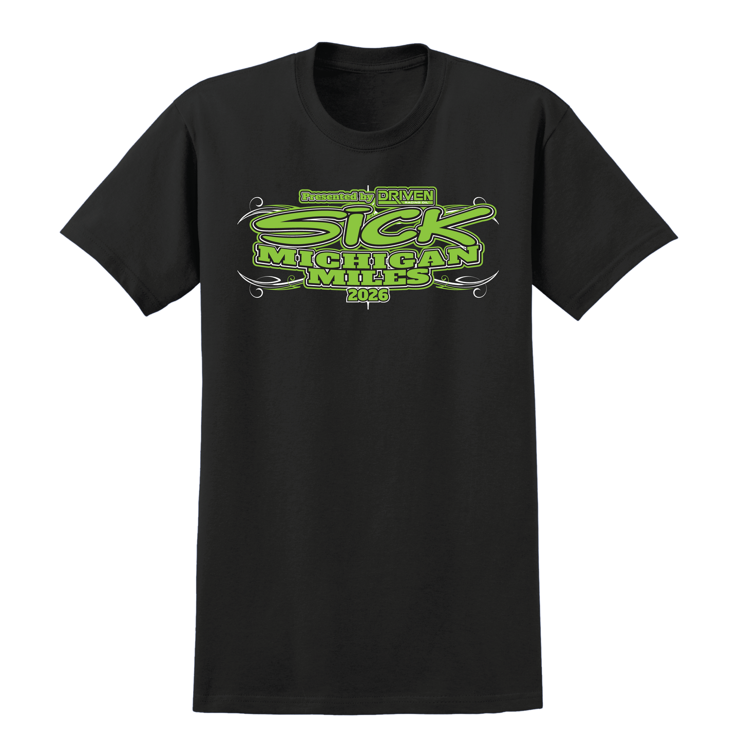 Sick Michigan Miles 2026 Day Six, Mid Michigan Motorplex Daily Track Shirt