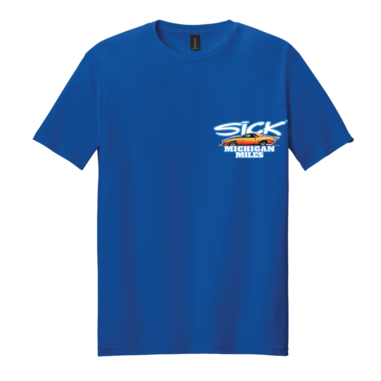 Sick Michigan Miles Presented by Driven Racing Oil T-Shirt (Blue)
