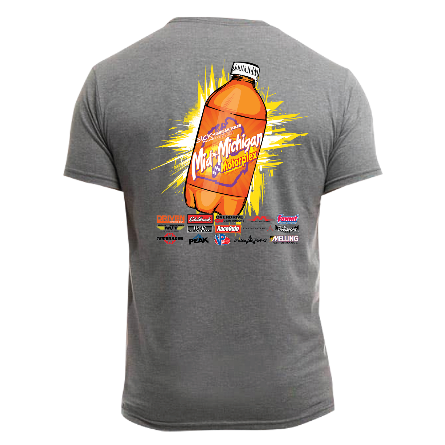 Sick Michigan Miles Track Shirt 4 Pack