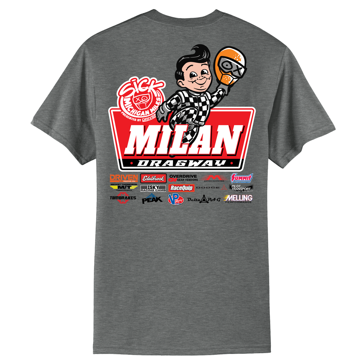 Sick Michigan Miles Track Shirt 4 Pack
