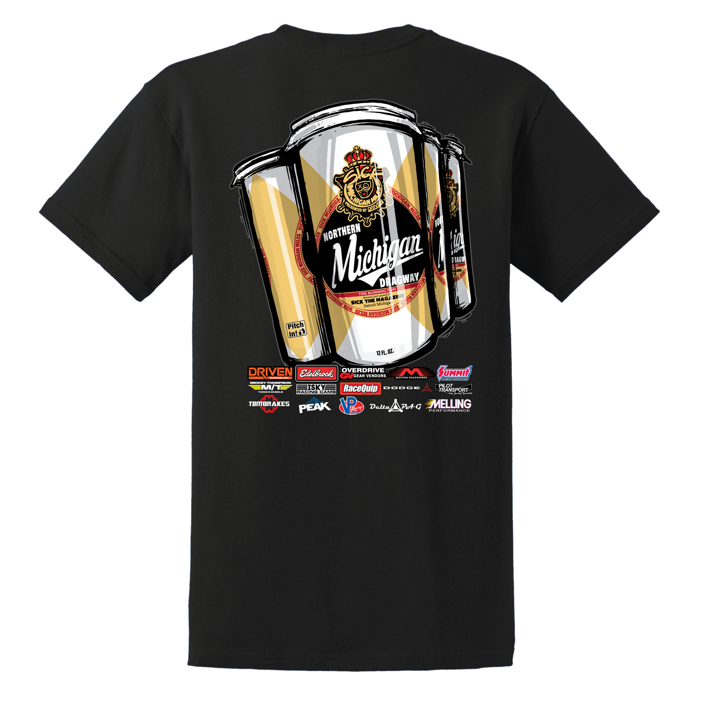 Sick Michigan Miles Track Shirt 4 Pack
