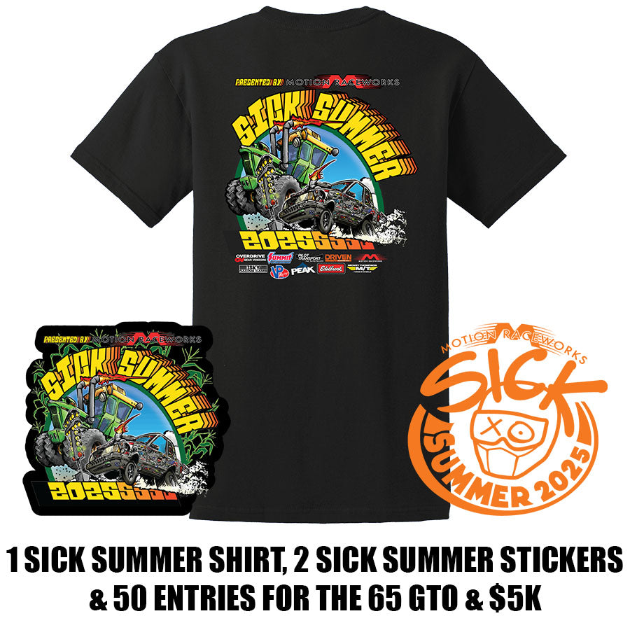 Sick Summer Raceworks 3-Piece Bundle Plus 50 Entries for the 65 GTO & $5K