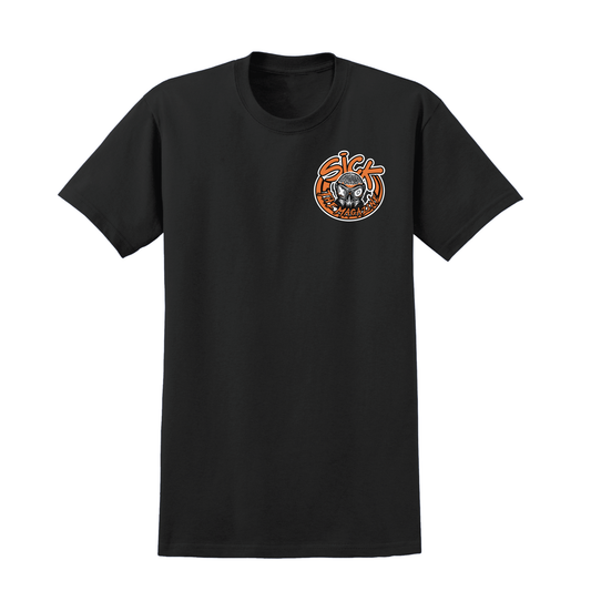 We're All a Little Sick & Twisted Halloween T-Shirt, front