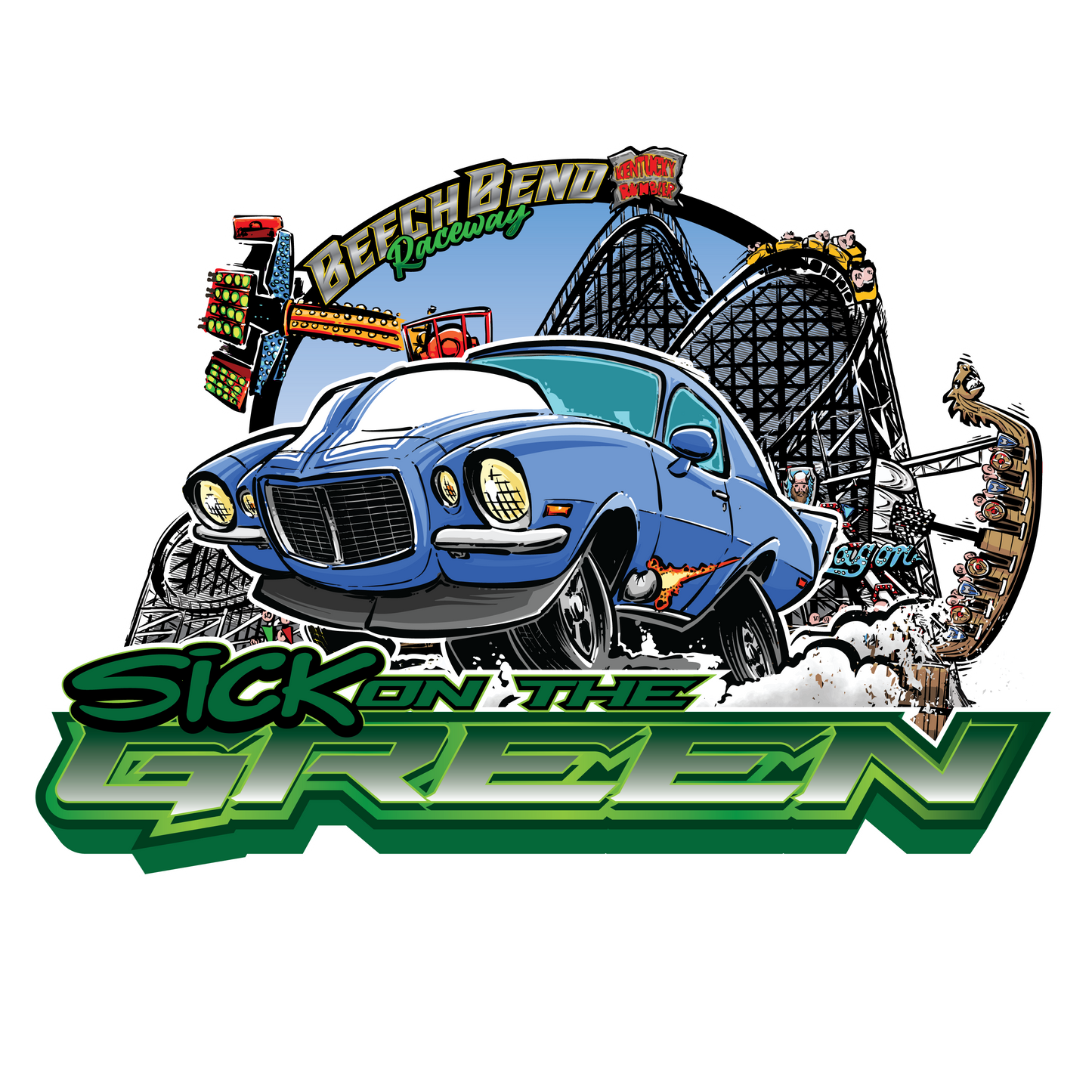 Sick On The Green Sticker