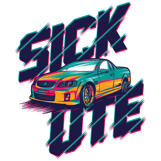 Sick Ute Sticker