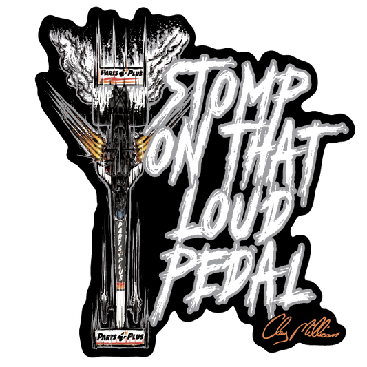 Clay 2024 Dragster Sticker