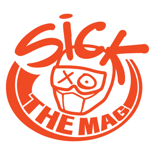 Sick The Mag Die Cut 5x5 Stickers