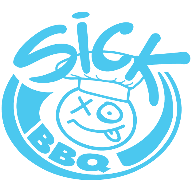 Sick BBQ Die Cut Sticker