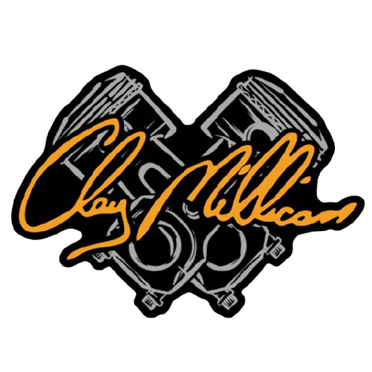 Clay Millican Signature Sticker