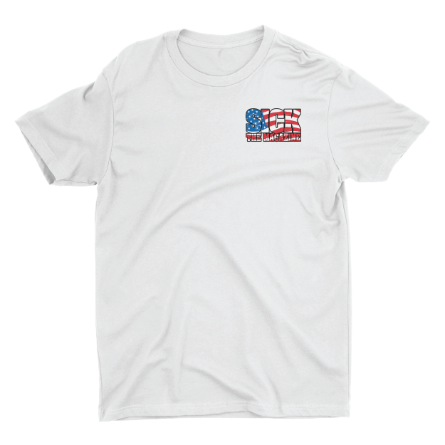Sick Making Street Cars Great Again T-Shirt (White), front