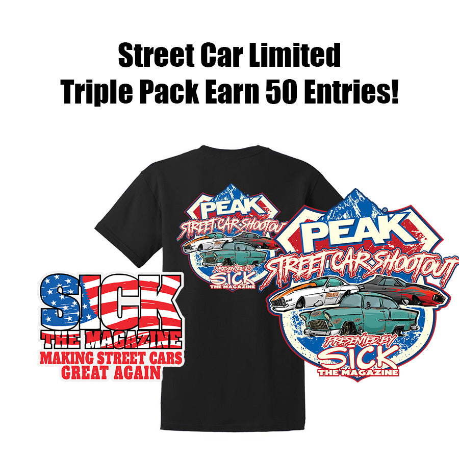 Street Car Limited Triple Pack Earn 50 Entries!