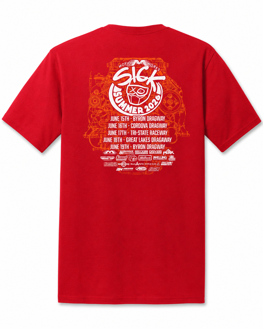 Sick Summer 2026 Driver T-Shirt