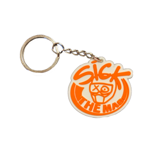 Sick The Mag Rubber Keychain