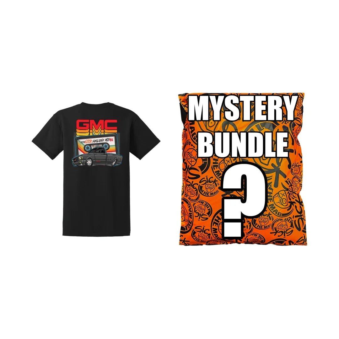 Syclone Giveaway Shirt, Mystery Shirt & 5 Sticker Bundle & 65 Entries For The GMC Syclone Giveaway! + $5000