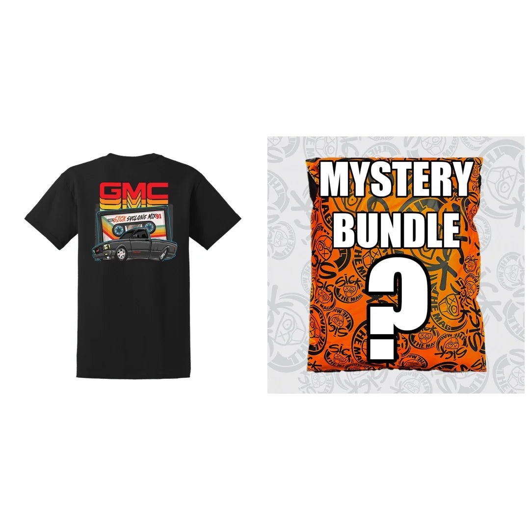 Syclone Giveaway Shirt, Mystery Shirt & 5 Sticker Bundle + 65 Entries For The GMC Syclone Giveaway