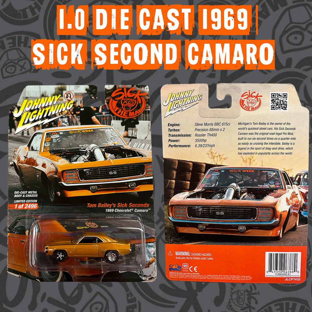 1.0 Sick Second Die Cast Car, photo