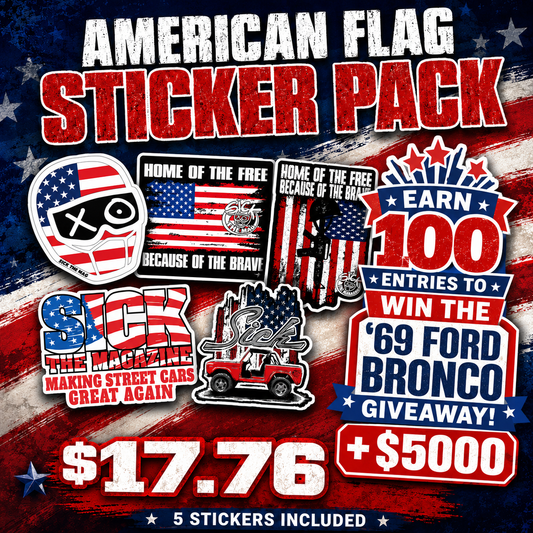 American Flag Sticker Pack