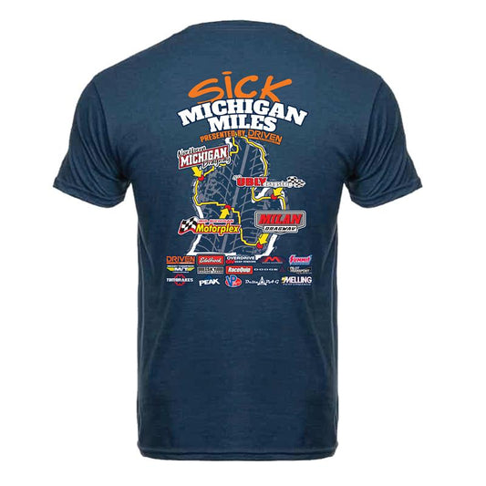 Sick Michigan Miles All Track T-Shirt