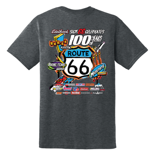Sick 66 2026 All Track T-Shirt, back