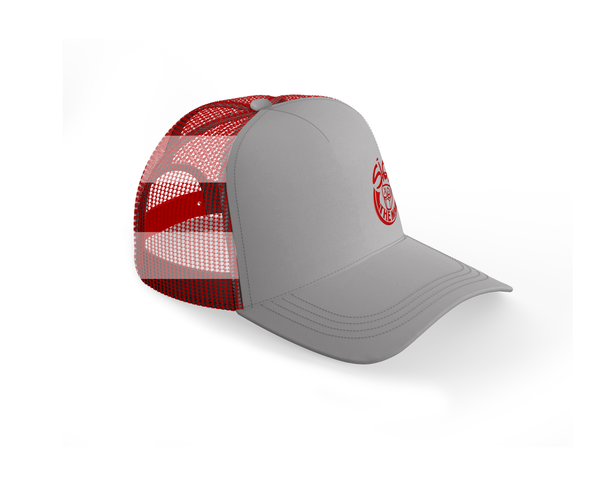 STM American Flag Snapback, side view