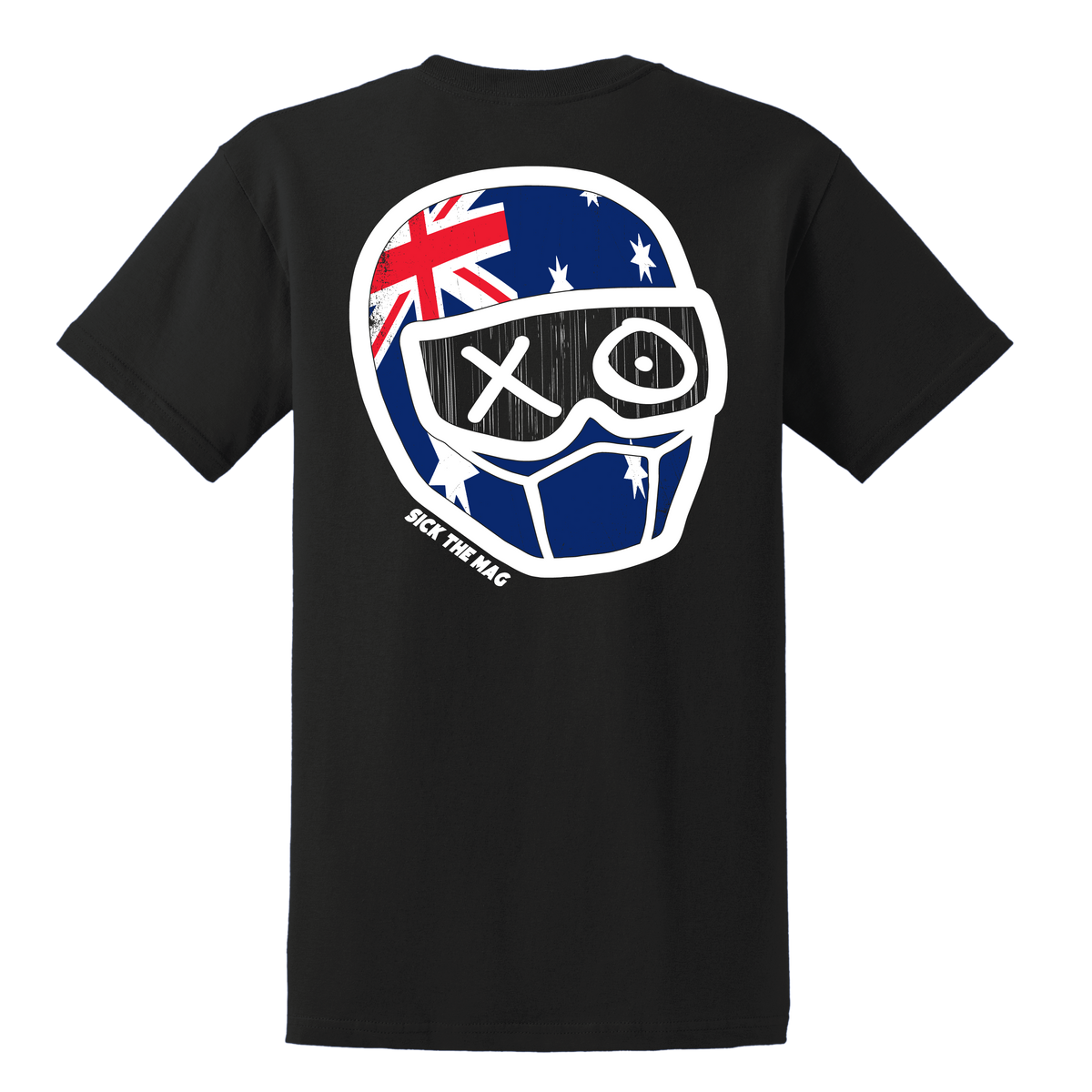 Australian Helmet T-Shirt, back