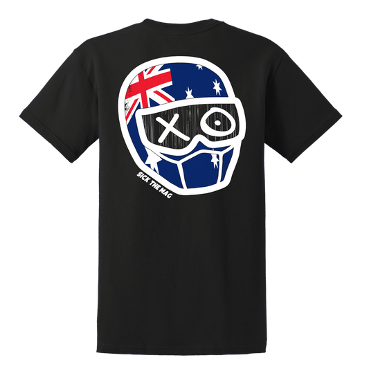 Australian Helmet T-Shirt, back