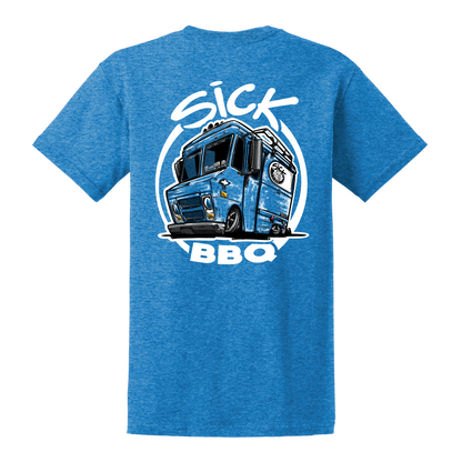 Sick BBQ Truck T-Shirt, back