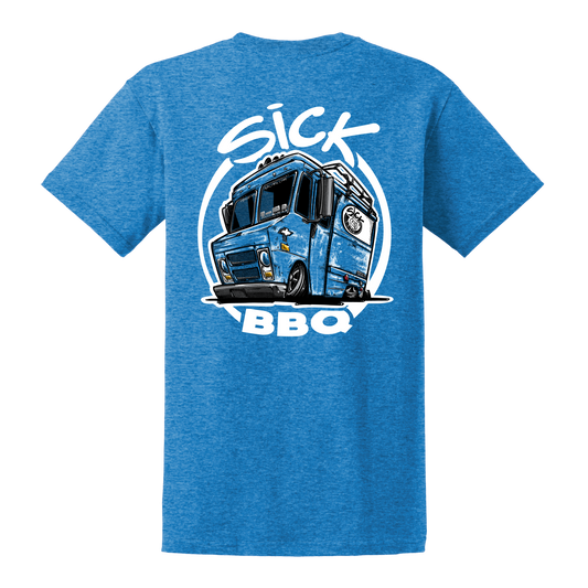 Sick BBQ Truck T-Shirt, back