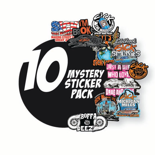 10 Mystery Sticker Pack!