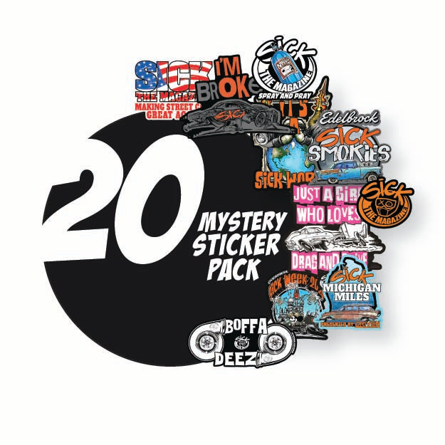 20 Mystery Sticker Pack!