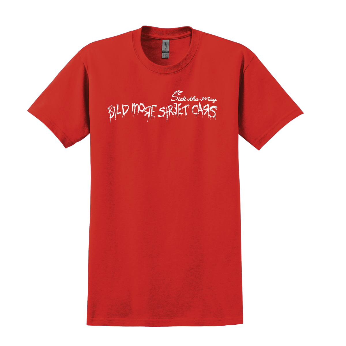 Build More Street Cars T-Shirt, front