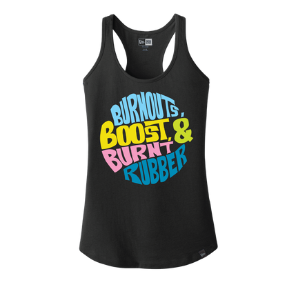 Burnouts, Boost & Burnt Rubber Tanktop