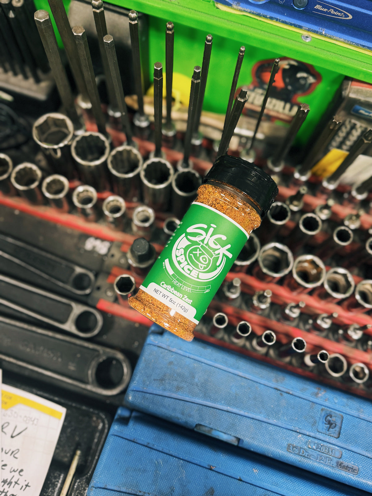 Caribbean Zest Sick Spice, front