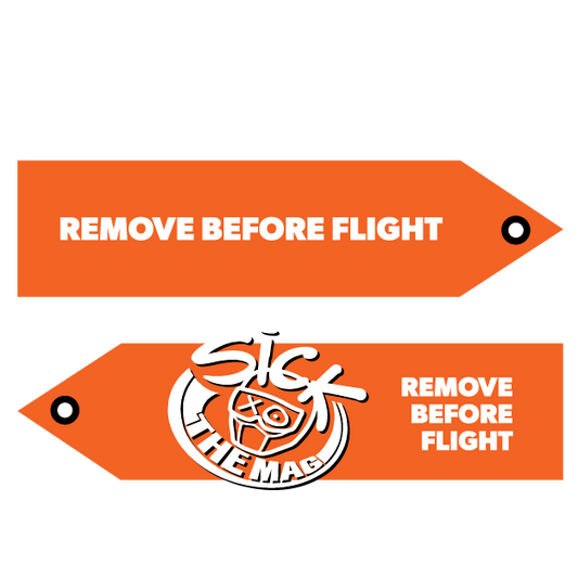 Sick The Mag Parachute Flag (Center Logo)
